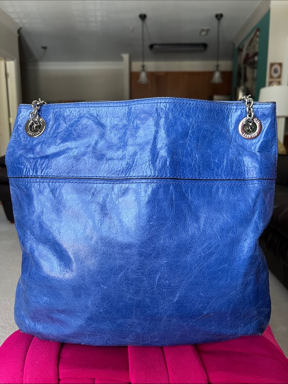 Coach Distressed Leather Poppy Bag - Picture 5 of 15